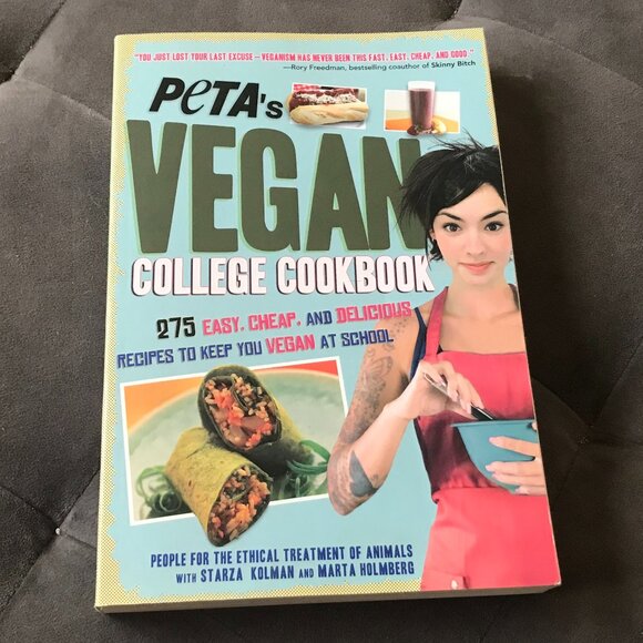 PeTA's Vegan College Cookbook - Picture 1 of 7